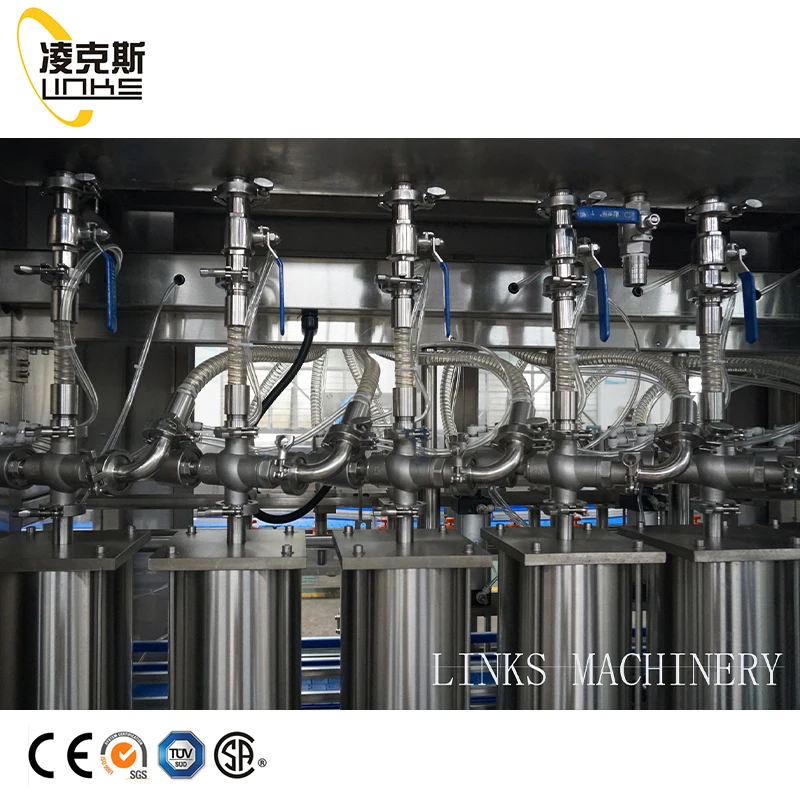 Automatic Edible Oil Filling Machine Large Bottle Filler Packaging Equipment