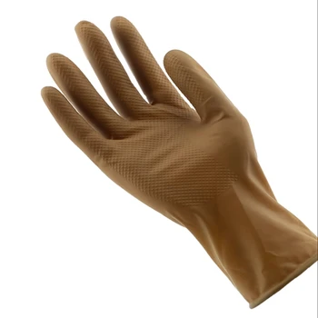 Korean Latex Hairdressing Beauty Dyeing and Ironing Work, Durable Thickened Latex Anti-slip Gloves Hair Dyeing and Perm Gloves