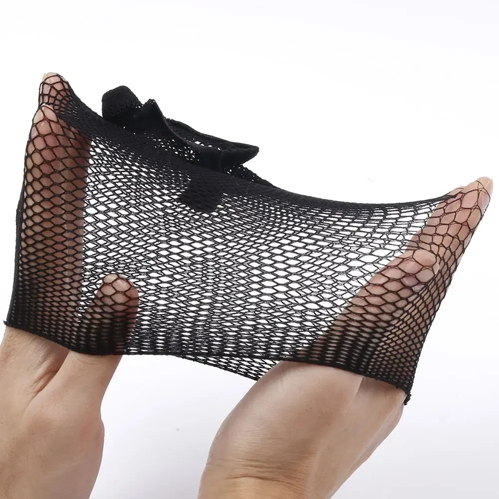 Rede de cabelo de nylon elástica elástica para cabelos, malha de moda, perucas para mulheres_voghion.com