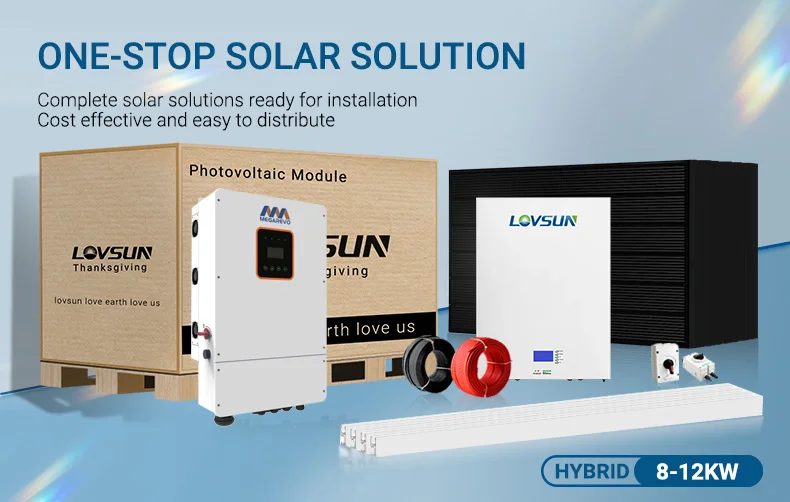 Split Phase Solar Energy System 3kw 4kw 5kw 6kw Hybrid Solar System With Good Price For Home Use supplier