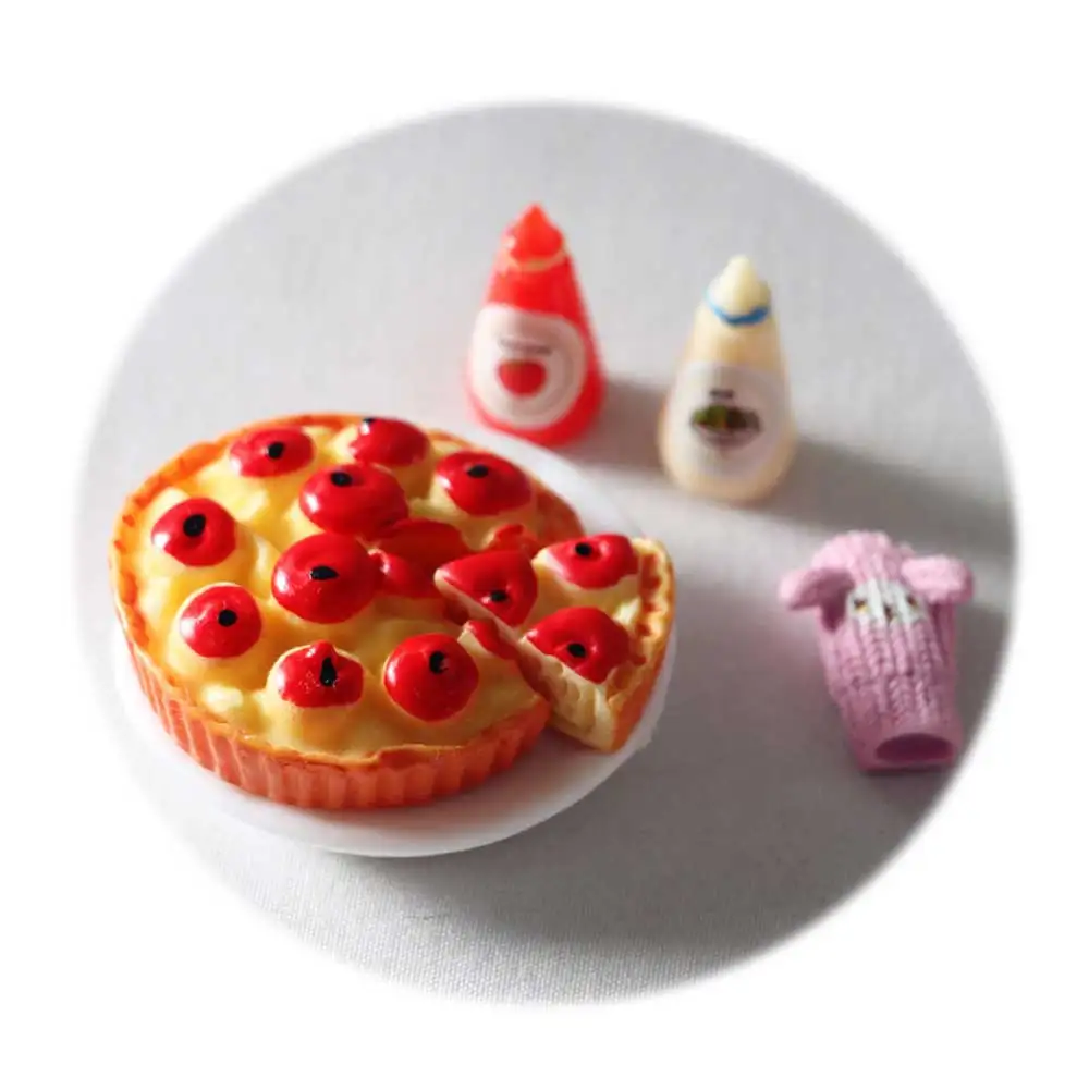 50pcs 1: 6 Cozinha Condimento Série Mistura aleatória# Novo Mini Snack Bag  Simulação Loja de Conveniência Food Diy Doll House Ornamentos Miniatura  Cena Brinquedo A A