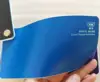 Color change matte blue
