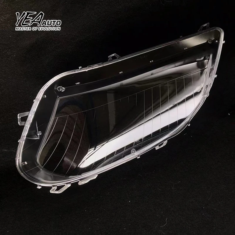 product car headlight glass pc lampshade cover lens for mercedes benz ml 400 450 350 320 w164 headlamp glass shade lens cover 2005 2009-34