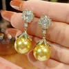 Golden Balls earrings