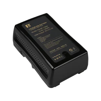 FB-BP-130W 14.4V 8800mAh V-mount Li-ion Rechargeable Digital Camera Battery Lithium Battery for Broadcast Camcorder