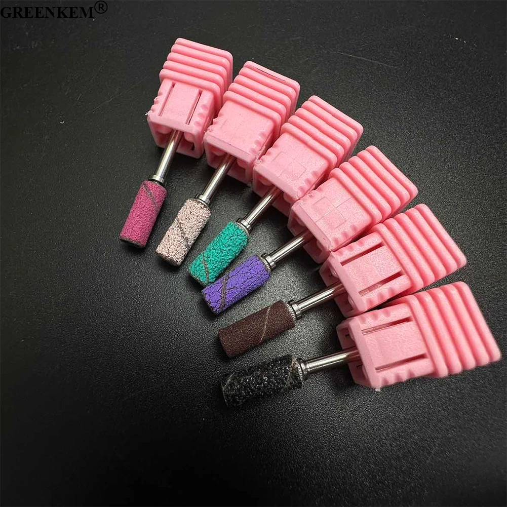 New 3mm Mini 50pcs Colorful 80/150/240 Nail Sanding Bands With Heart