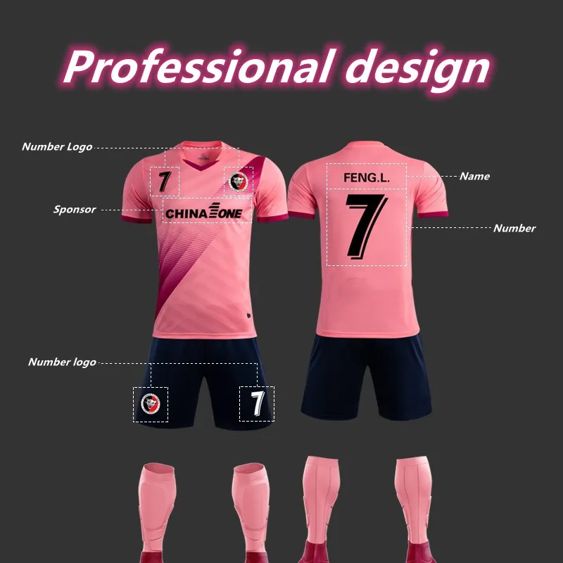 Printing Logo Team Wear Cheap Custom Sports New Model Latest Football Jersey  Designs Soccer Uniform - China Clothing and Clothes price