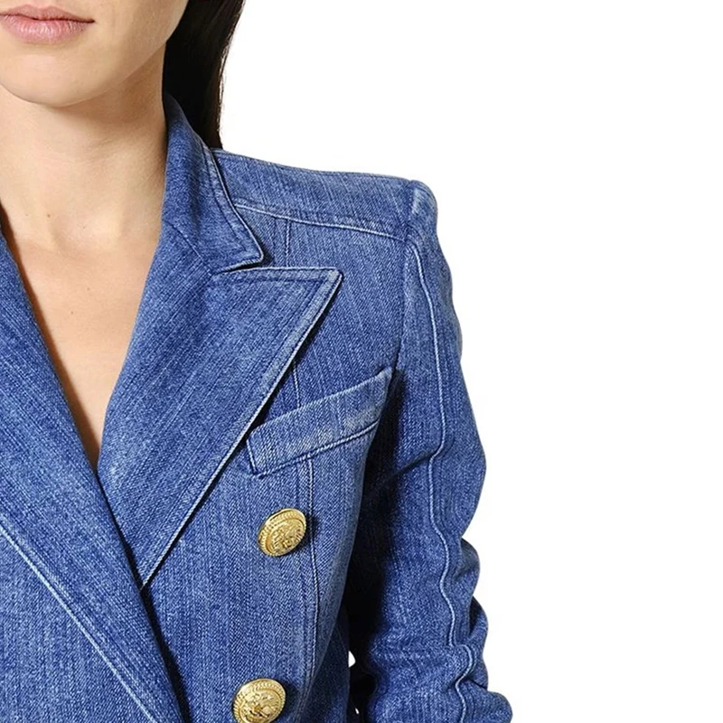 Blazer Femme En Velours Boutonné - Manches Longues, Coupe Ajustée, Décontracté Pour Bureau Ou Sortie - 8