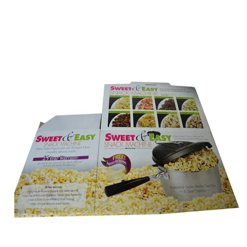 Pressure Cooker Custom Packaging Boxes Durable Full Printing Corrugated Paper Cartons