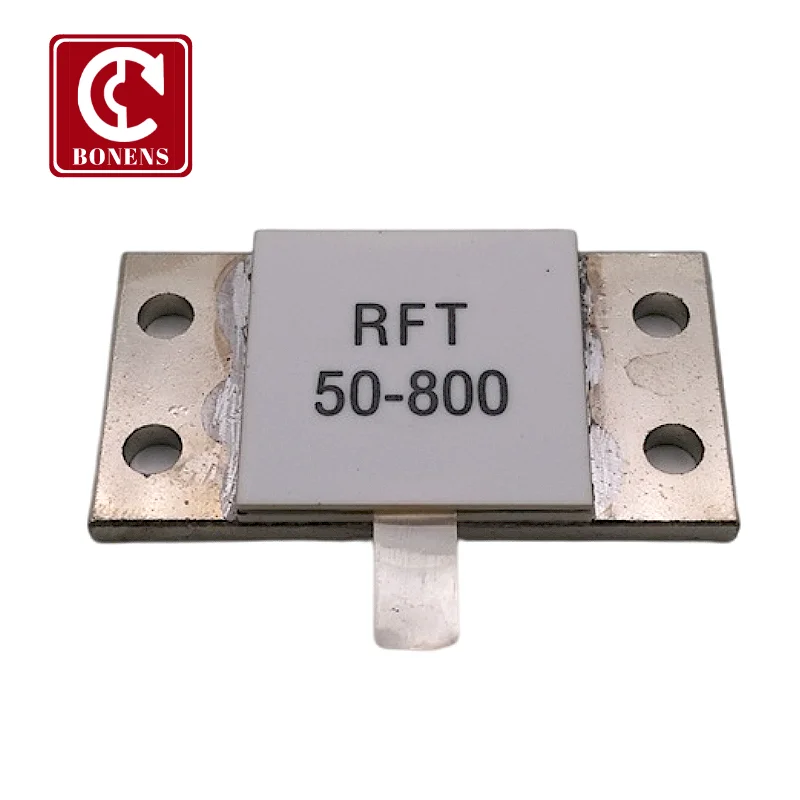 High Power Ceramic RF Resistor 100W 50 Ohms with Wide Operating Temperature -55°C to +165°C and 0~2GHz Frequency Range