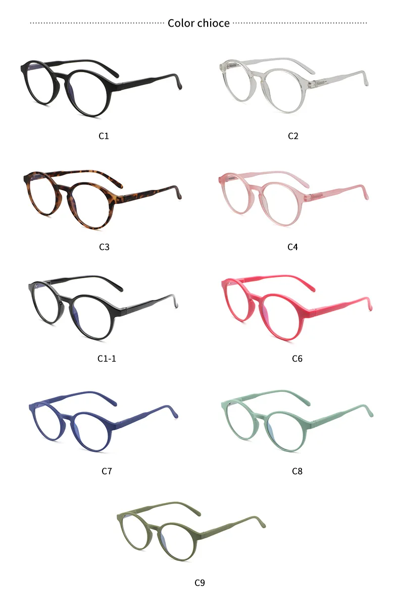 Unisex TR90 Blue Light Blocking Glasses