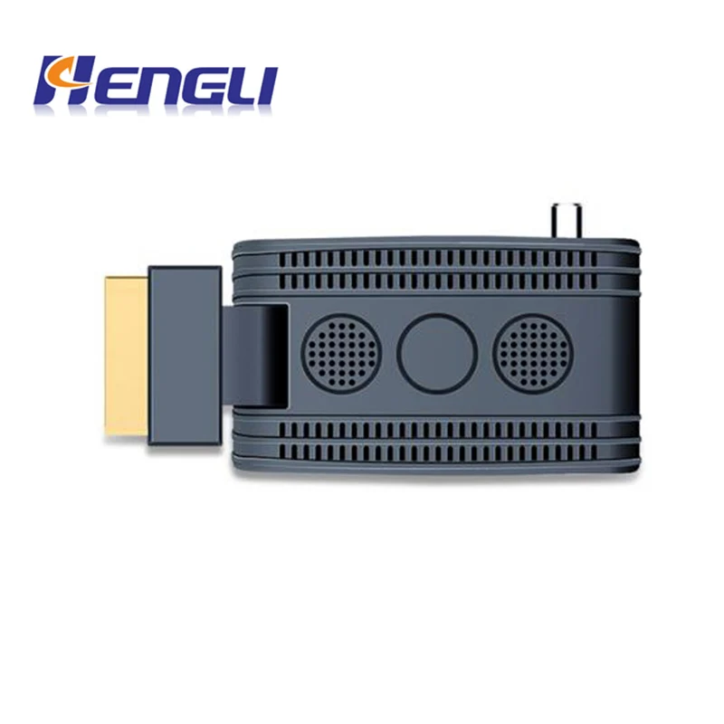 Miniscart аналого-цифровой ТВ Декодер Бесплатная воздуха DVB-T2 мини Scart H.265 Full HD декодер каналов кабельного телевидения компьютерной приставки к телевизору OEM в европейском