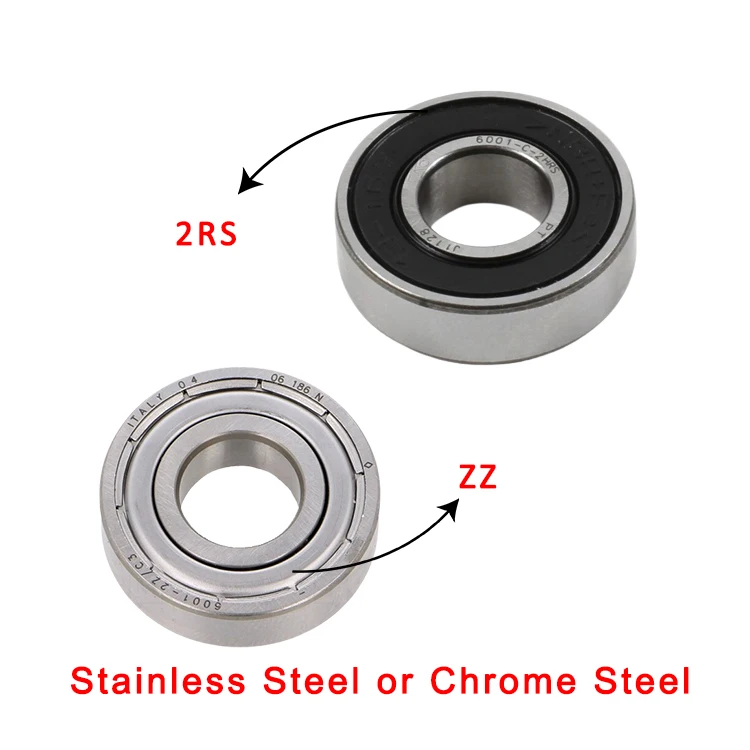 uxcell 6801Z Deep Groove Ball Bearing Single Shield 1060801