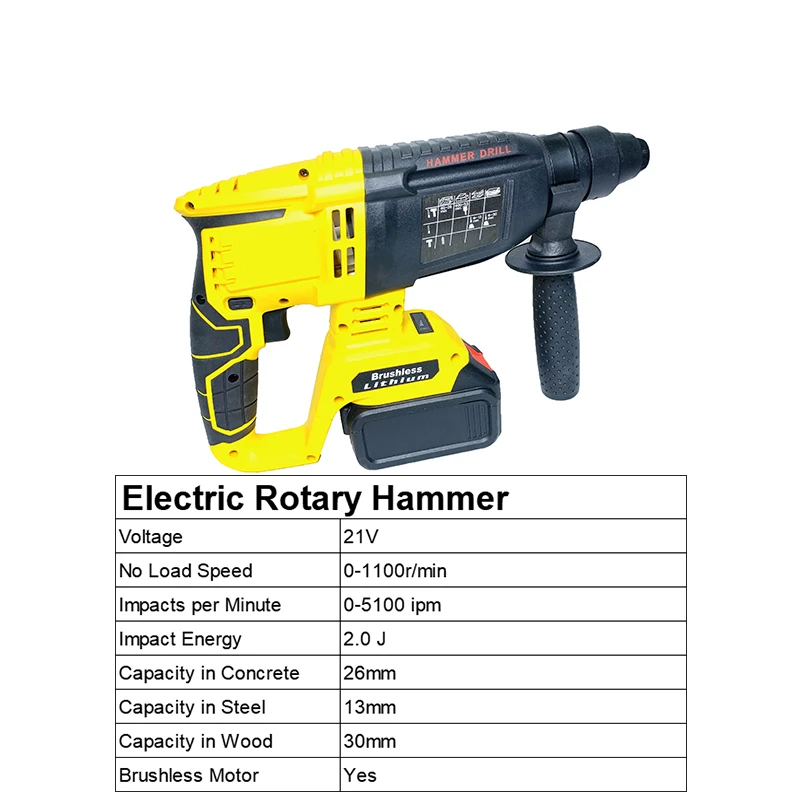 Набор электрических сверл 21