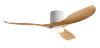 White with Natural Wood Grain