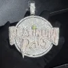 Round Letter pendant