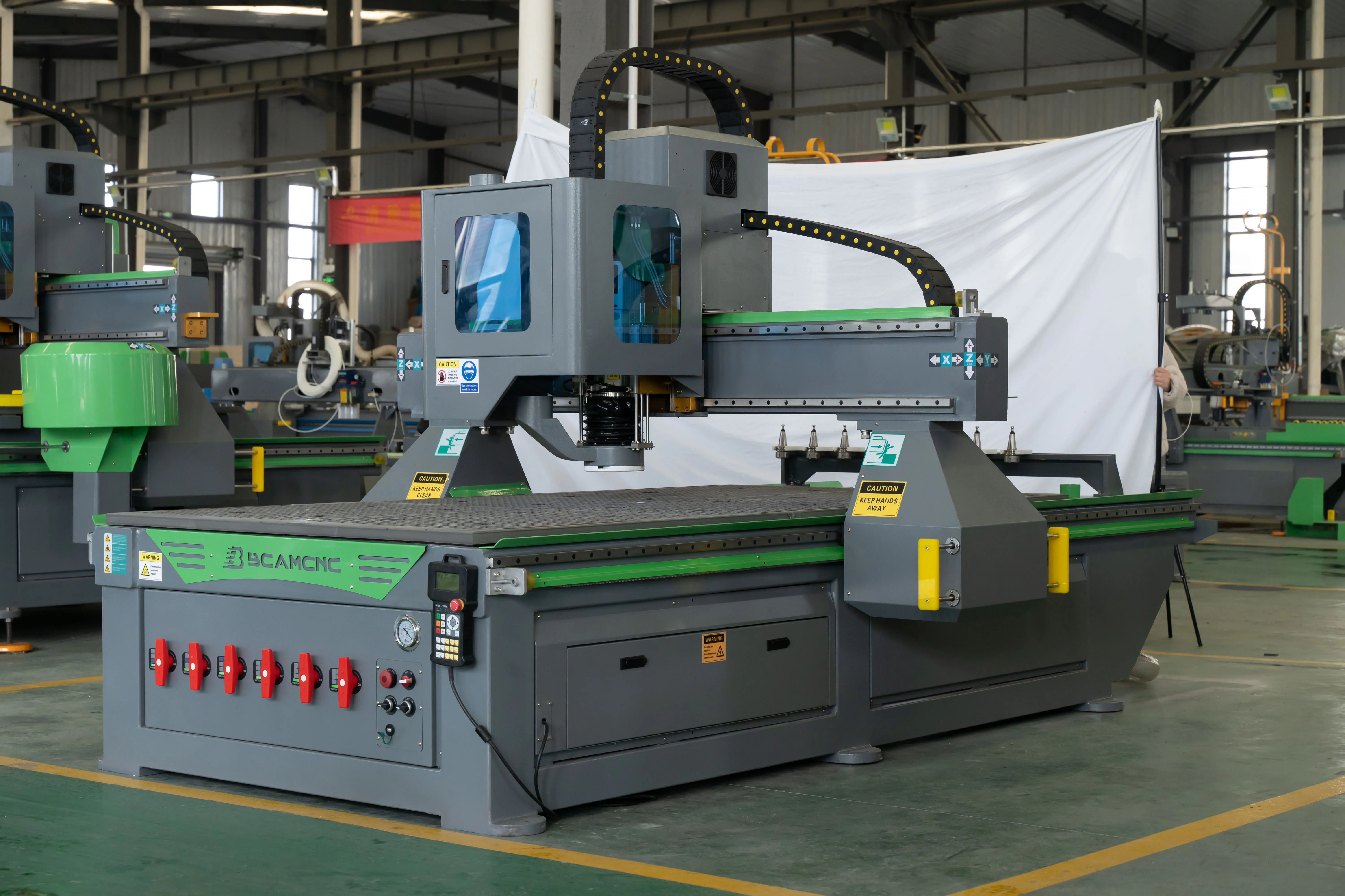 BCAM 3D CNC Router Woodworking Machinery CNC Router Price 1325 Cnc Cutting Router Woodwork Price Wood Carving Machine for Sale