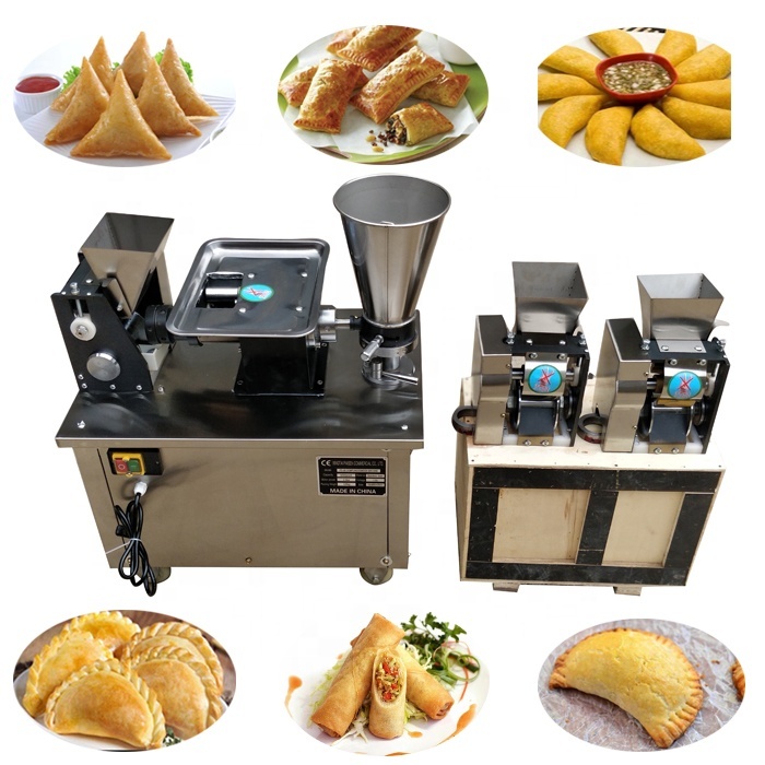 
 110 В/220 В автоматическая машина для производства пельменей/empanada/samosa/spring roll making machine для США/Канады  