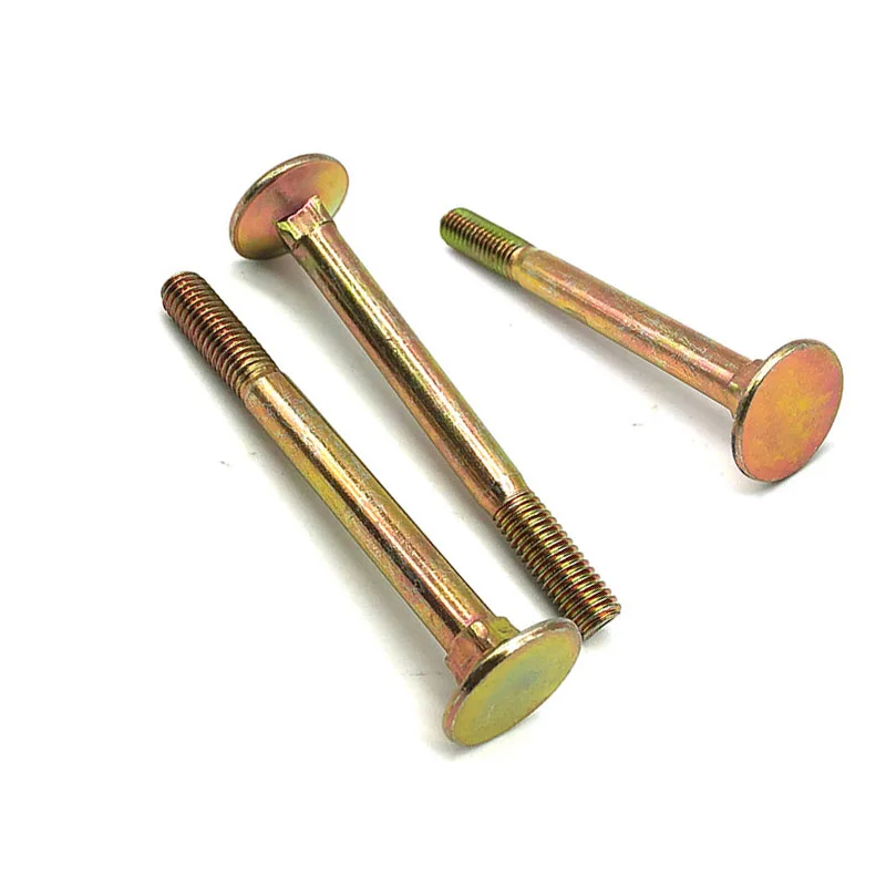 Custom Round Head Square Neck Black Zinc Plated Stainless Steel Carbon Steel Din603 Carriage Bolt