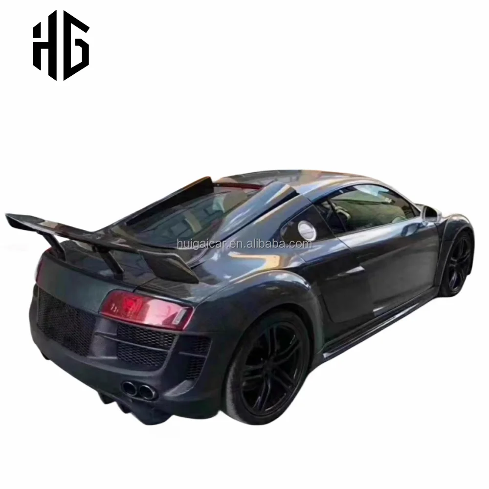 Update To Ppi Style Body Kit For Au-di R8 Modify Ppi Style Carbon Fiber ...