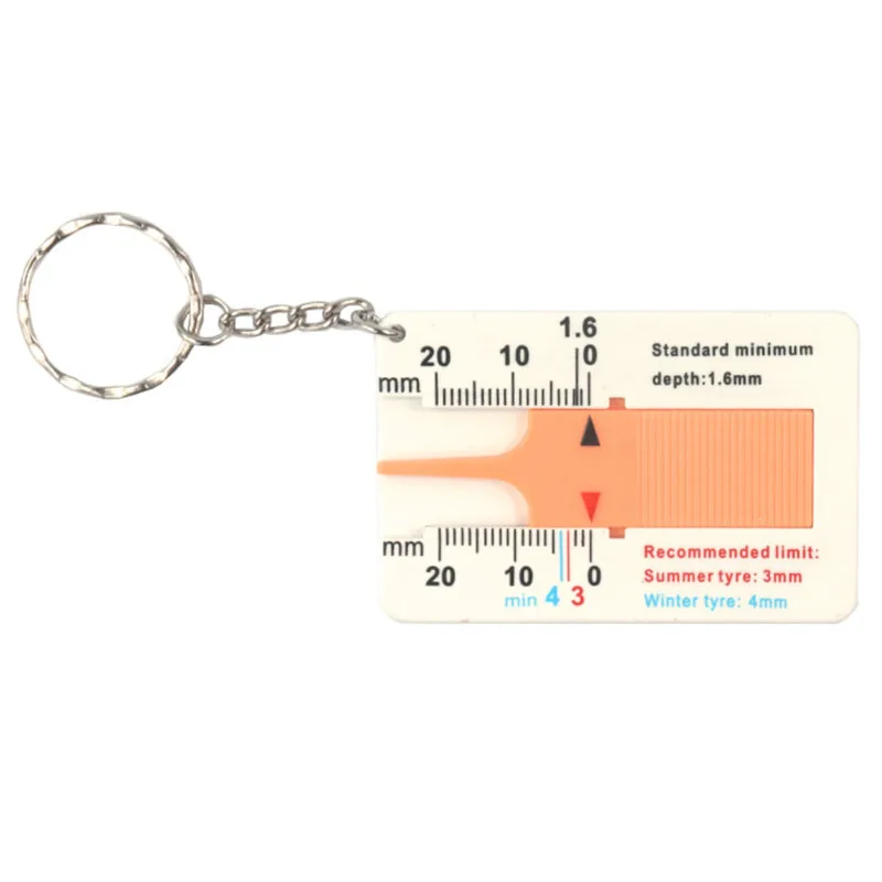 Инструмент для измерения глубины протектора автомобильных шин 0-20 мм