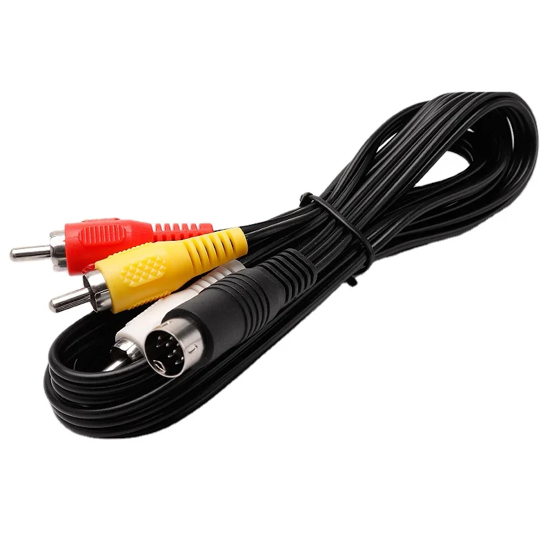 AV Cable RCA for SE GA MD2 Mega Drive 2 Audio Video Cable