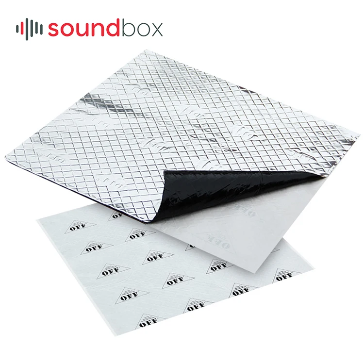 Noise Insulation Mat Sheet Sound Proof Material Acoustic Mats Sound Insulation Butyl Rubber Mat