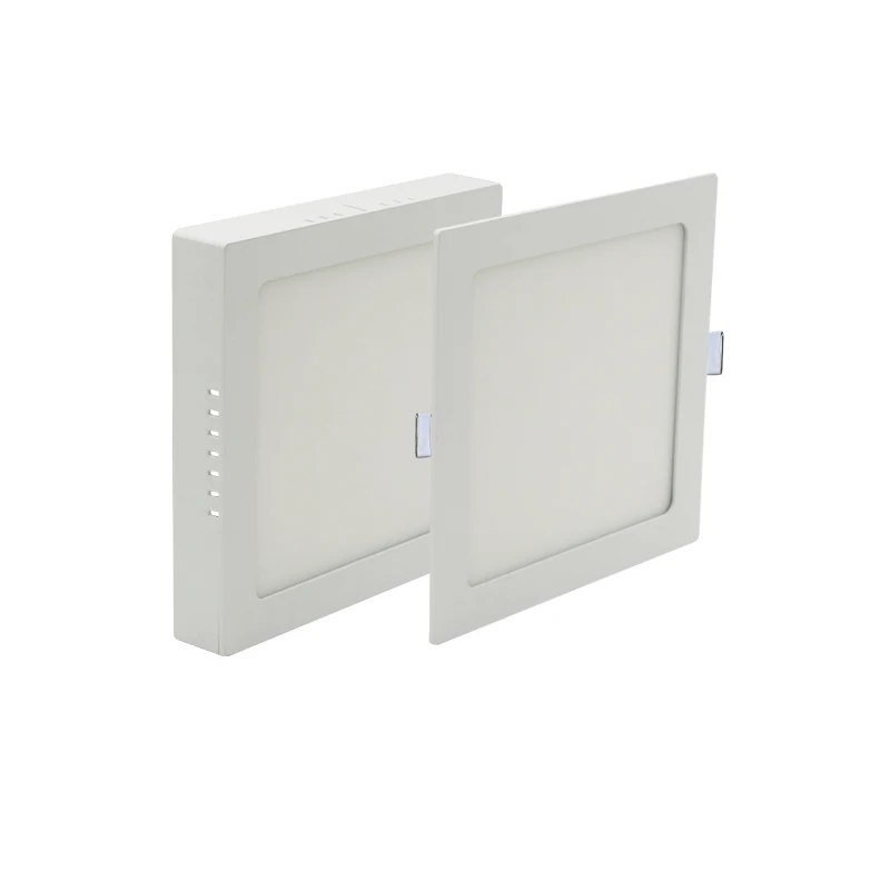 High quality surface mounted dimmable square ultra slim led panel light price