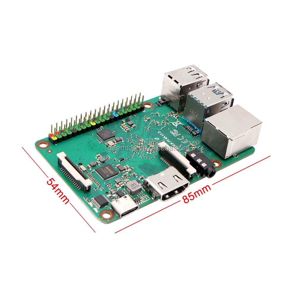 Rock Pi 4 Model A 4gb Six Core Sbc Single Board Rock Pi 4a 4g Mini Pc ...