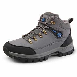 Amazon Hot-selling New Model Outdoor Shoes Men Sneaker Waterproof Cotton Hiking Mens Sports Sepatu