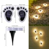 10-12LED foot paw light warmlight (left and right pair)