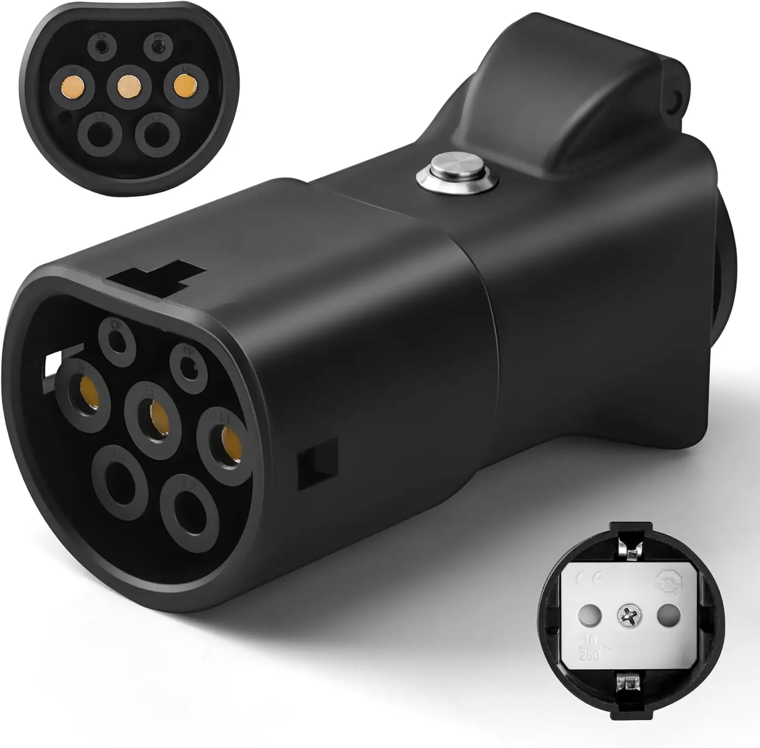 AOTAI V2L-adapter kun til IONIQ 5, IONIQ 6, INSTER EV6 med V2L-funktion – 3,5 kW 16 A 230 V adapter fra køretøj til forbruger til Hyundai og Kia