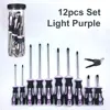 12pcs-Purple