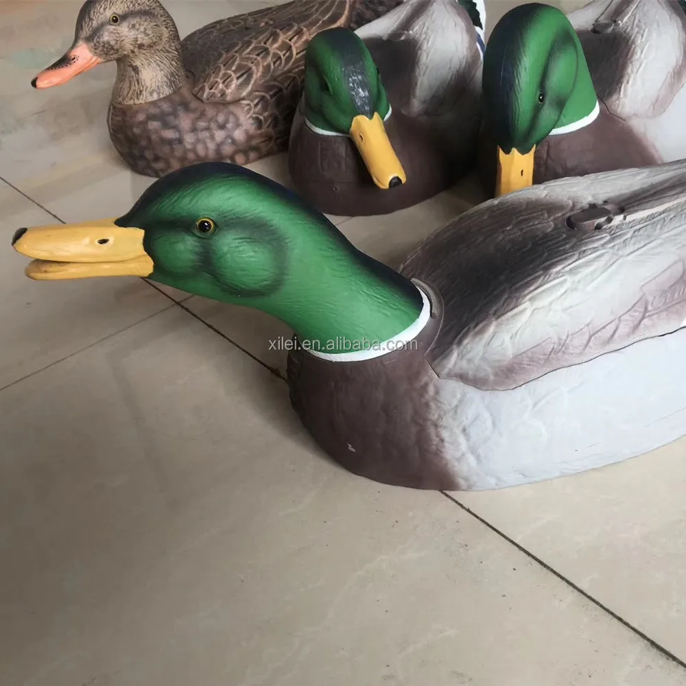 Full Size Oversized Mallard Drake Greenhead Flocking Hunting Duck Decoy