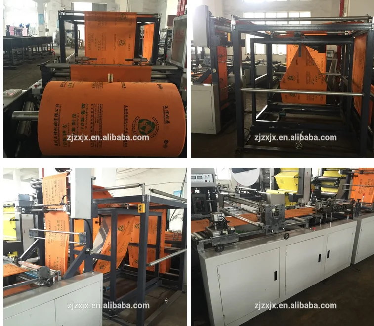 ZXL-E700 Fully Automatic Programmable Five-in-One Non-Woven Fabric Bag-Making Machine New Condition with Core Motor Component