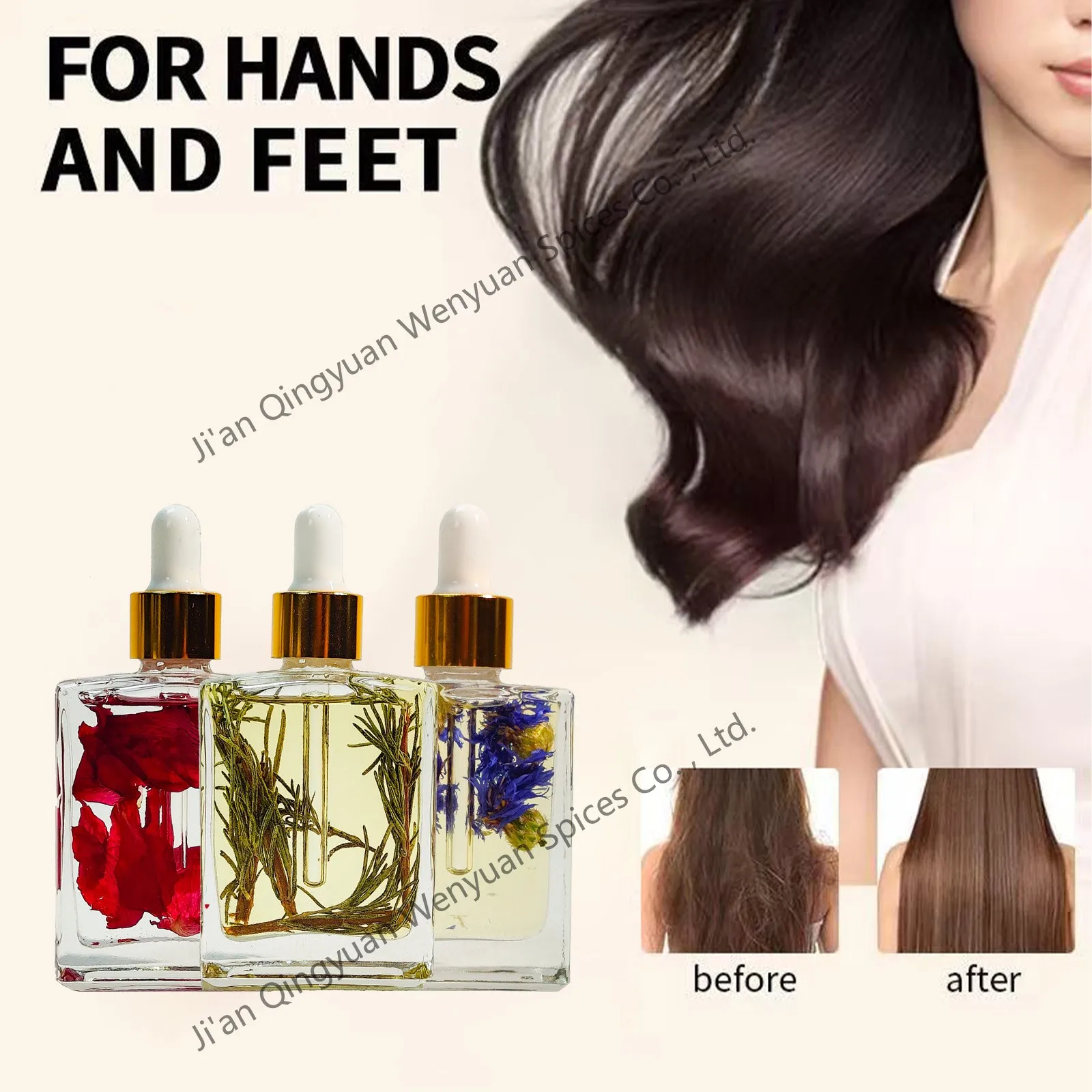 Customized Private Label Pure Natural Flower Essential Oil Rosemary Hair Oil Petal Multi Rose Oil for Massage Body Perfume