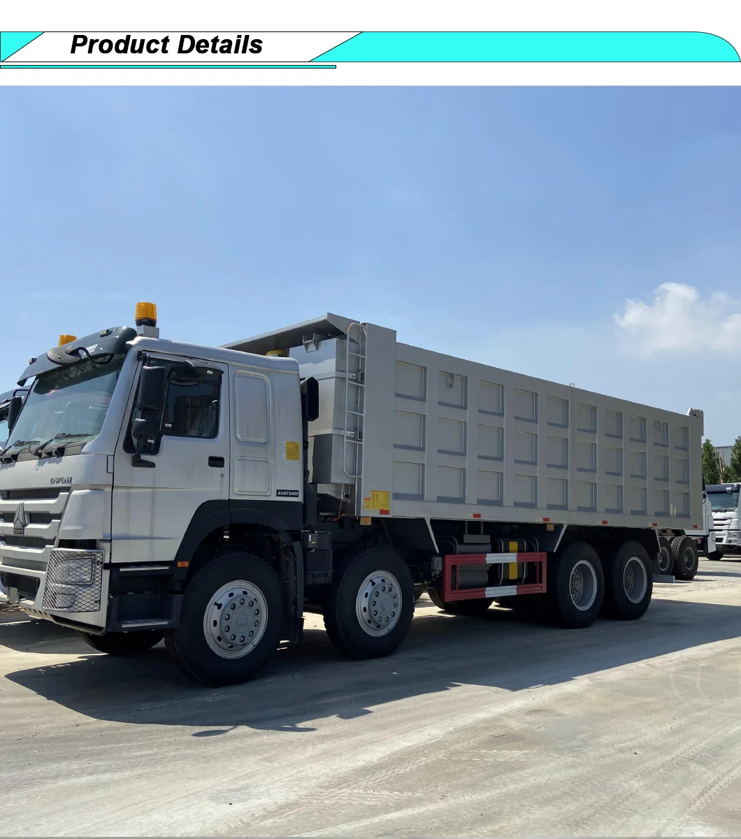 Sinotruk Howo Dump Truck Used 8*4 12wheels 371hp Tipper Dump Trucks On ...