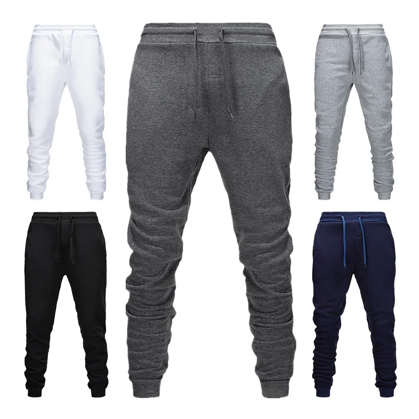 Pantalones Largos Deportivos Para Correr Para Hombre,6 Colores,100% Algodón,Talla  Europea,Venta Al Por Mayor - Buy 100% Algodón De Los Hombres Correr  Gimnasio Deporte Pantalones Largos Pantalones,Correr Gimnasio Deporte  Pantalones Largos Pantalones 