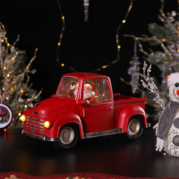 Large Desktop Personalized Christmas Ornaments Led Lights Illuminated