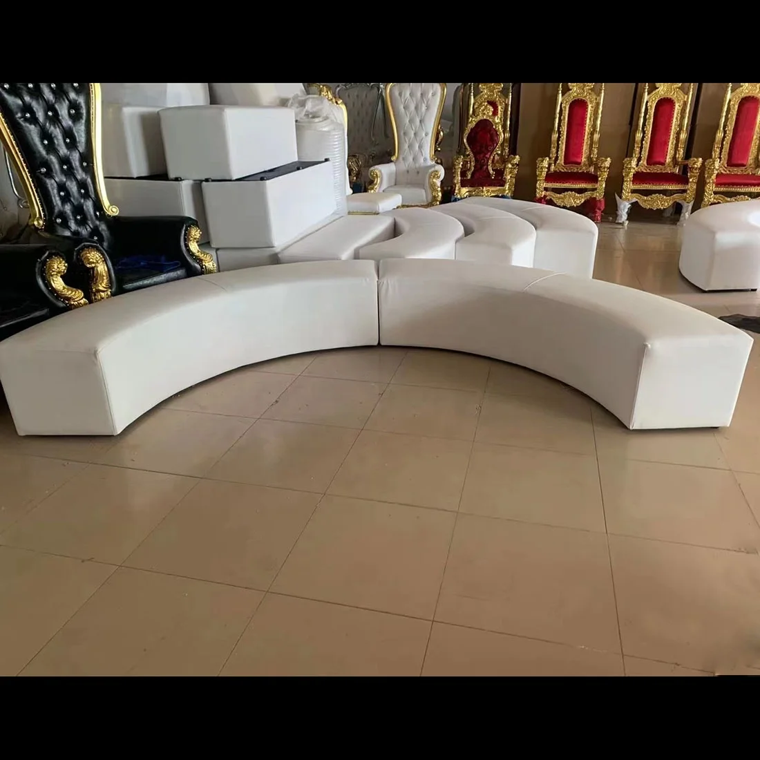 New Arrived Event Sofa Coffee Shop Hotel Bar Leather Sofa For Custom