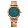 Women's olive wood lake green face