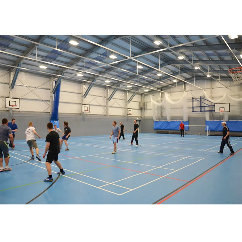 Metal Building Steel Structure Sports Field Basketball Courts Cover/ Football Indoor Court Field Shed