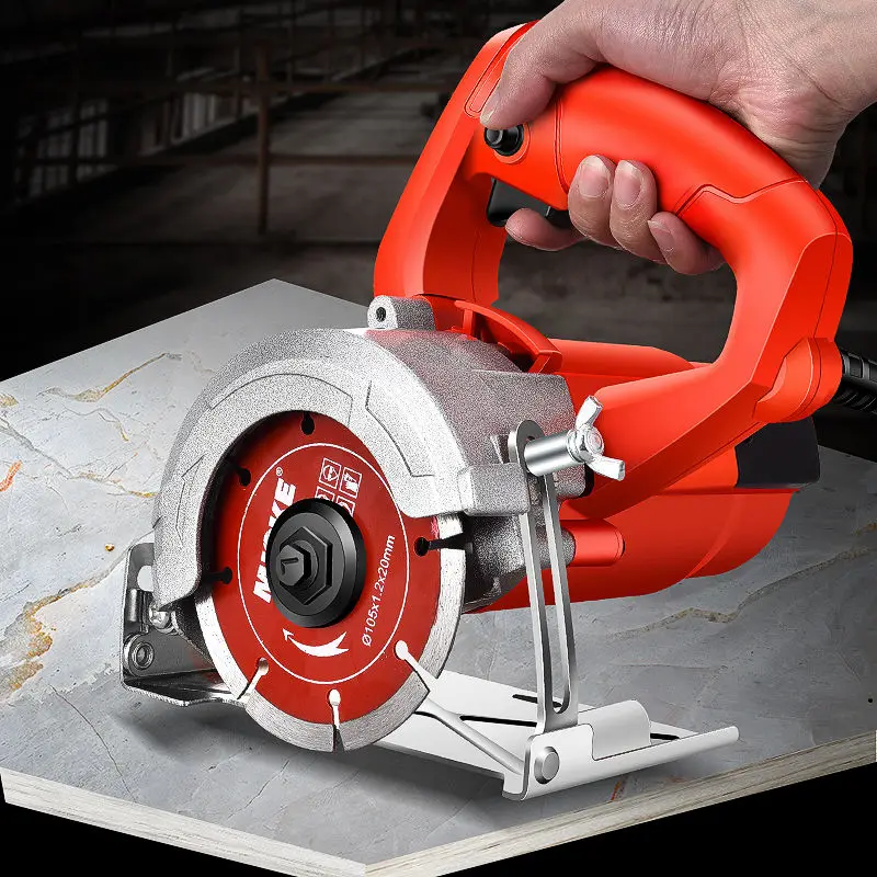 Привлекательная цена, новый тип, пластиковая алюминиевая электрическая машина для резки мрамора, высококачественный рекламный двигатель, маленькая циркулярная пила