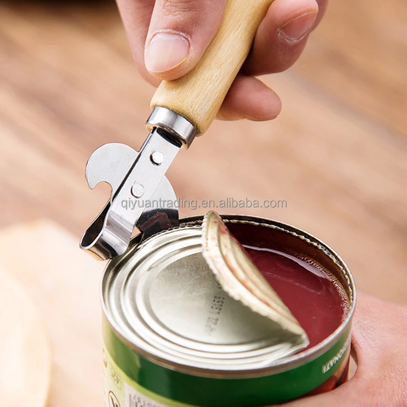 Multifunction Can Opener Stainless Steel Safety Side Cut Manual Tin  Professional