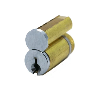 Interchangeable Large Format Brass Core LFIC Lock Cylinder Master Key Removable Design