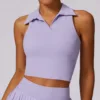 Gilet-viola