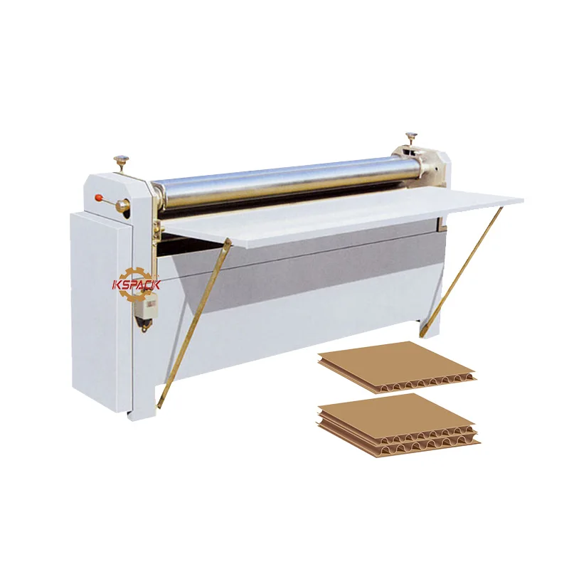 Semi Automatic Hard Cover Paper Board Glue Machine Hot Melt Pasting Gluing Machine
