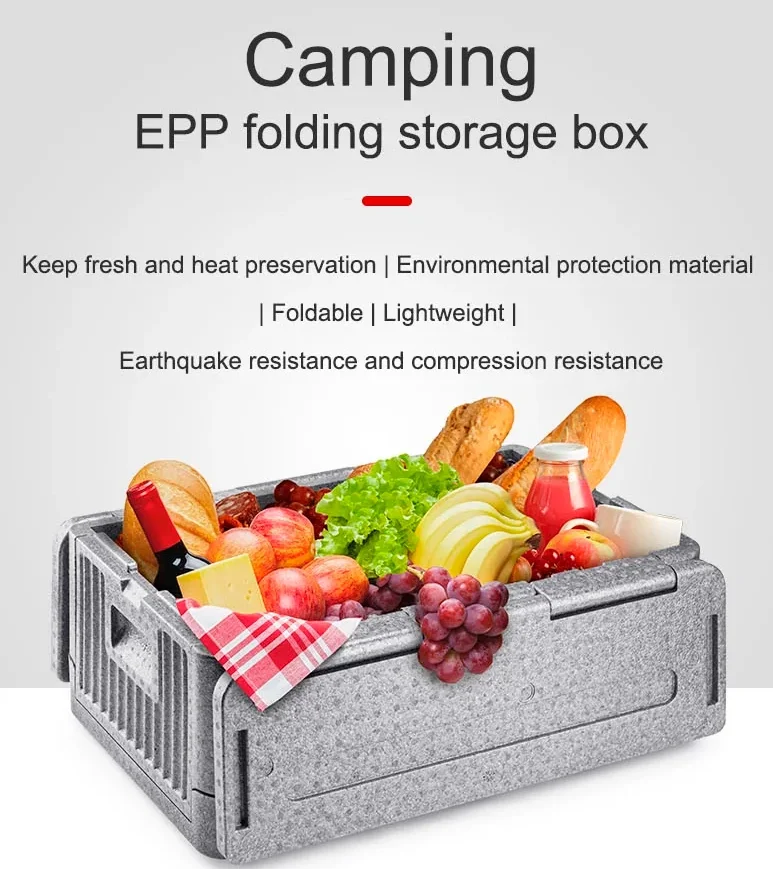 100 Recycling Foldable Collapsible Cooler Chill Chest Or Thermo Box