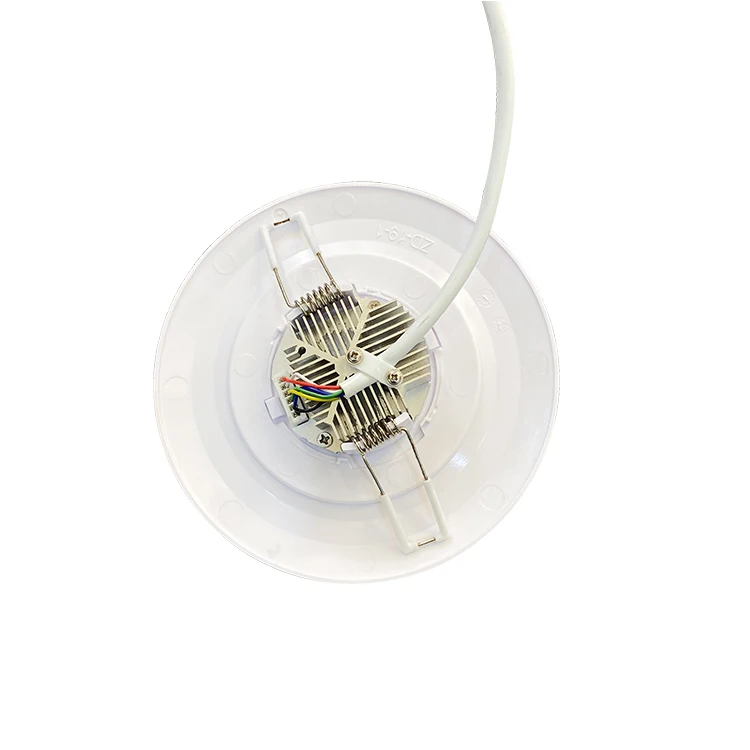Reflector Recessed Ceiling Anti Glare Rechargeable Light Aluminum Led Downlight Emergency Power Supply