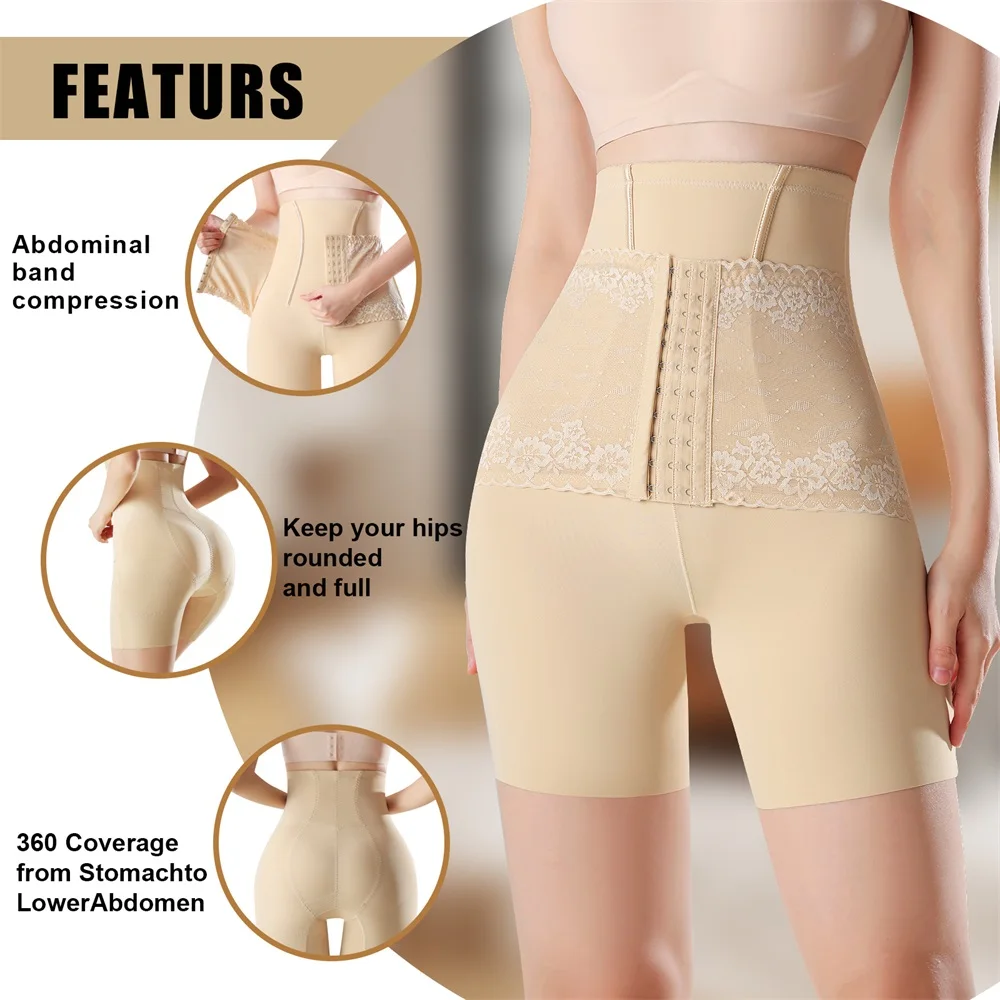 Wholesale Women Full Body Underwear Tummy Control Shaper Corset Hip Panty Waist Trainer Butt Lifter Bodysuit Shapewear for Women details